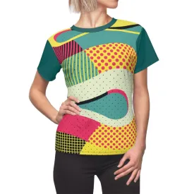 80s New Wave T-shirt, Vintage 80s Style T-shirt, 80s Abstract Shirt, Womens 80s T-shirt, Retro 80s T-shirt, 80s Vintage T-shirt, Multi-color
