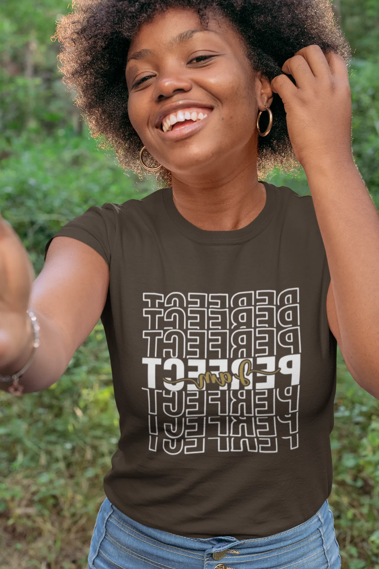 Affirmation Feminist Pro Choice T-Shirt Unisex Size, I am Perfect Shava