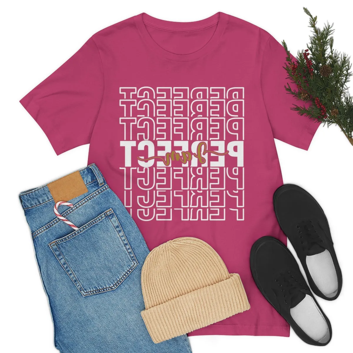Affirmation Feminist Pro Choice T-Shirt Unisex Size, I am Perfect Shava