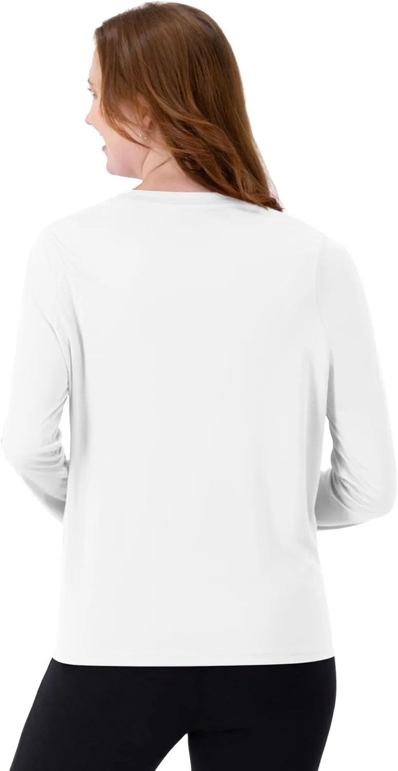 Hanes womens Sport Cool Dri Performance T-shirt, Short Or Long Sleeve
