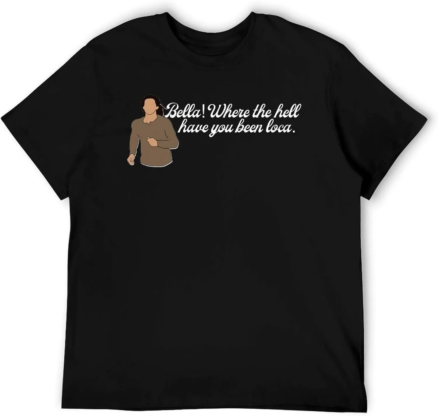 Men Relaxed Fit T-Shirt Crew Neck Short-Sleeve Tees Top