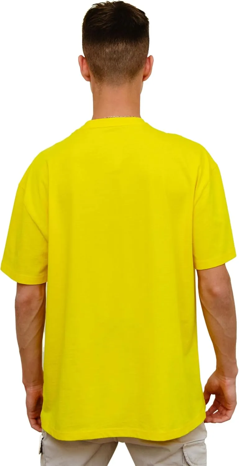 T-TAM Unisex Oversized T-Shirt for Women & Men - 100% Soft Cotton Crew Neck Short Sleeve - Basic Tee Shirt