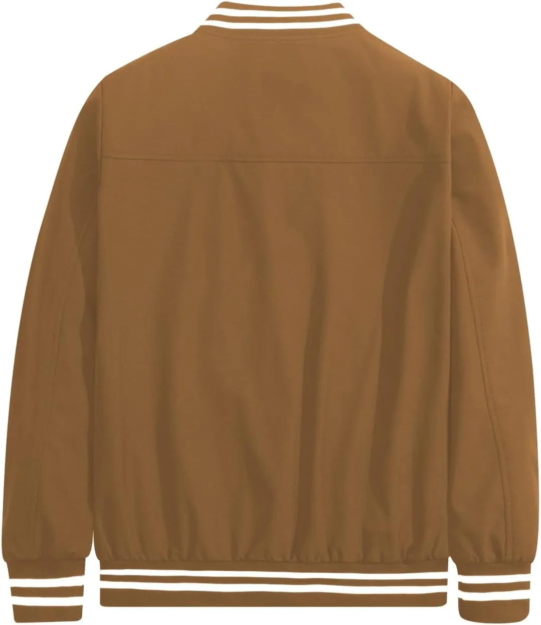 TLZC Men's Casual Varsity Jacket Fashion Windbreaker Lightweight Bomber Jacket