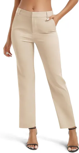 Urban CoCo Women's High Waisted Dress Pants 2024 Fall Stretch Work Slacks for Women Business Casual