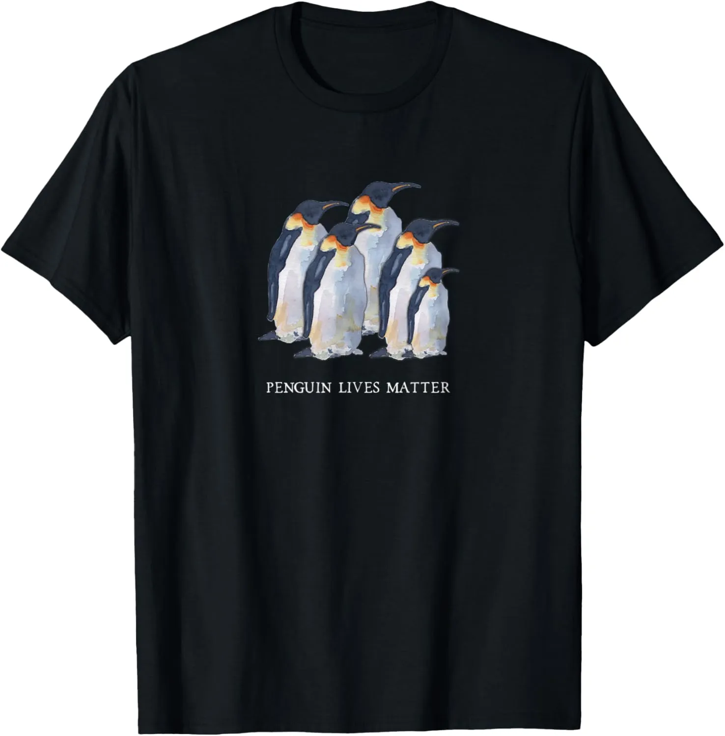 Wild Lives Matter Penguin Wildlife Conservation T-Shirt