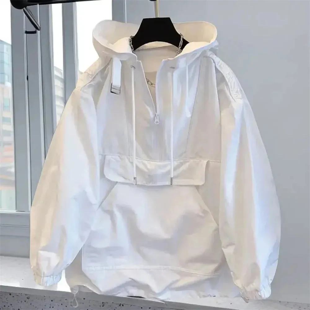 Windbreaker with Hood