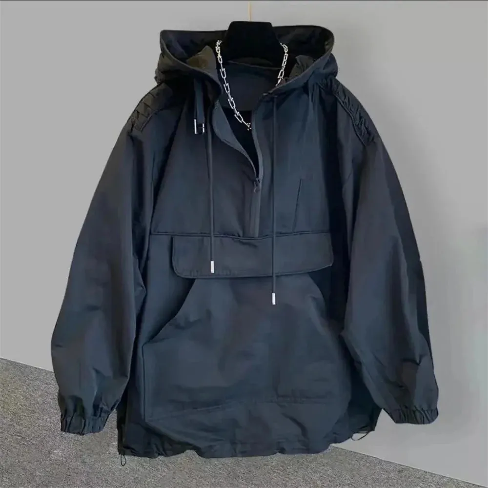 Windbreaker with Hood