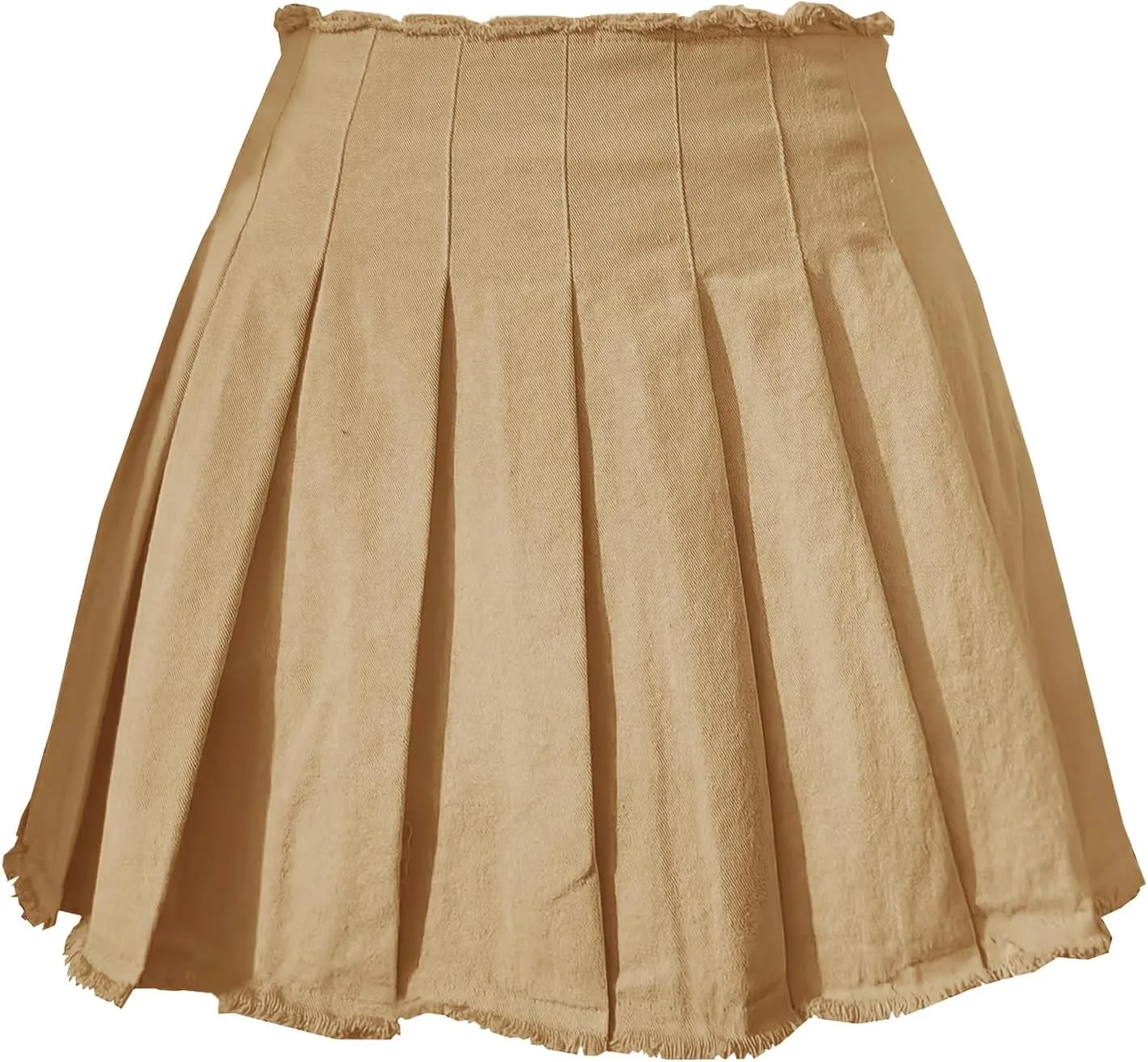 Women's High Waist A-Line Pleated Mini Skirt Short Tennis Skirt